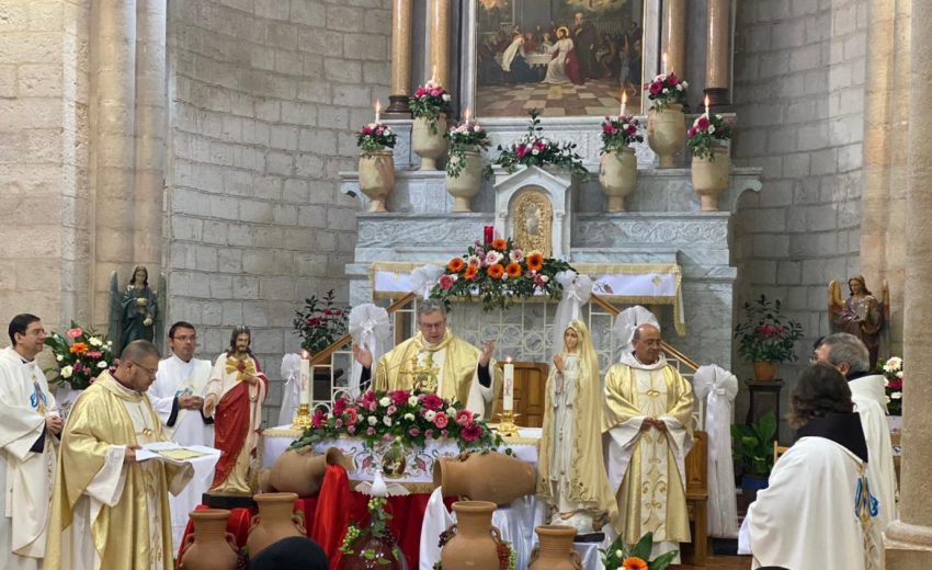 Messa a Cana di Galilea per il ricordo del primomiracolo